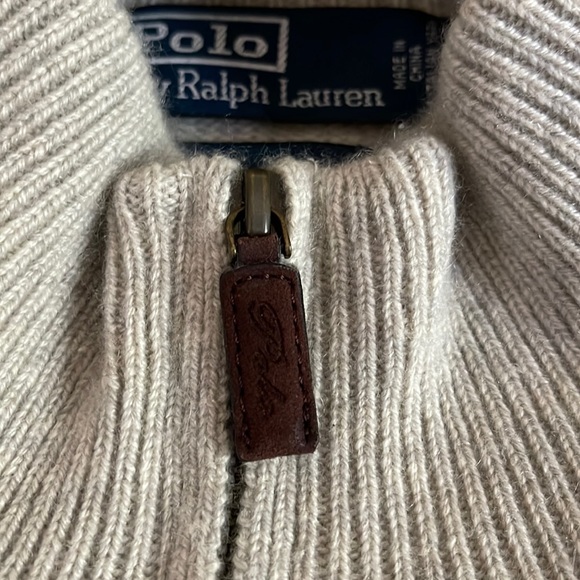 100% Cashmere Half-Zip Sweater - Picture 2 of 5